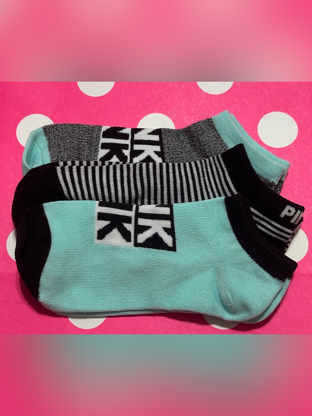 PINK Victoria's Secret Socks - Picture 1 of 4